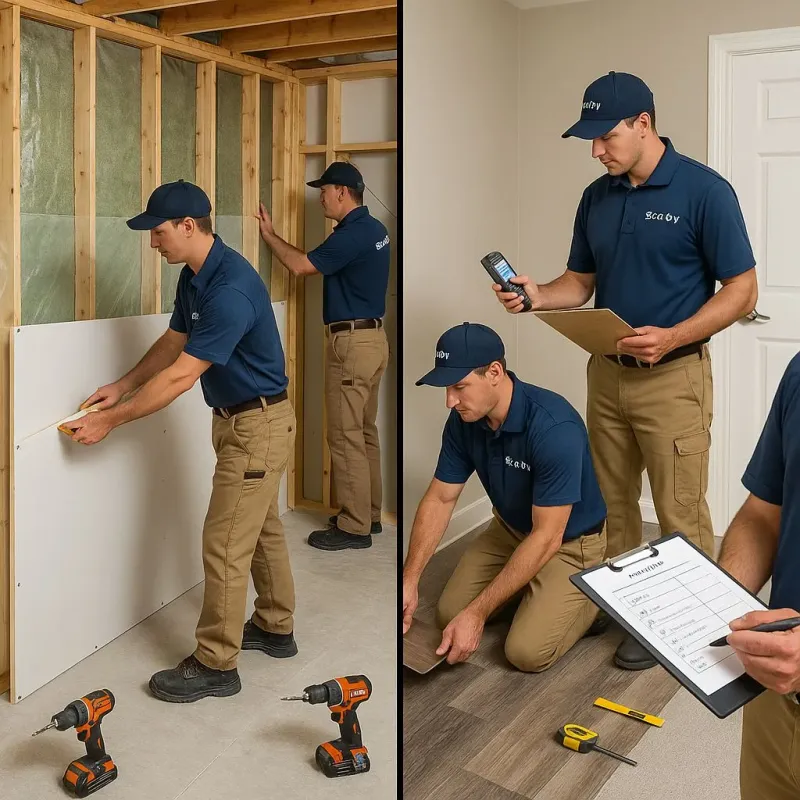 Repairs and Reconstruction process in Goodman, MO